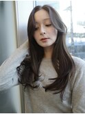 レイヤーカットウルフカットボブグレージュオリーブべージュ