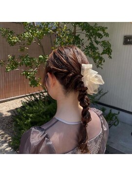 ヘアーブルーム(Hair bloom) もこもこ編みおろし