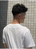 スキンフェード/ルーズ/ショート/パーマ/メンズ/大人/男子