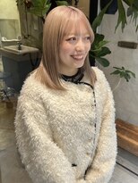 オムズポカ 栄矢場町店(OM's poka)&nbsp;ブリーチ/ミルクティー