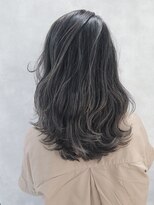 ムウ 難波(MOU)&nbsp;ハッシュカットフルバング似合わせカットレッドブラウン20代30代