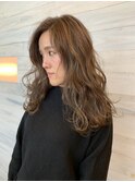 パールベージュグラデーションカラー