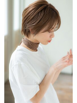 アンアミ オモテサンドウ(Un ami omotesando) 【Ｕｎａｍｉ】　大人気！シルエット抜群ショート　島田梨沙