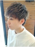 爽やかな 束感×ナチュラルマッシュ♪