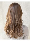 大人髪・透明感シルキーベージュ♪