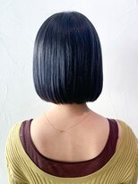 アイティー バイ アルバム 中野店(IT by ALBUM)&nbsp;ブルーブラック_オリーブカラーハイライトカラー_ba307932