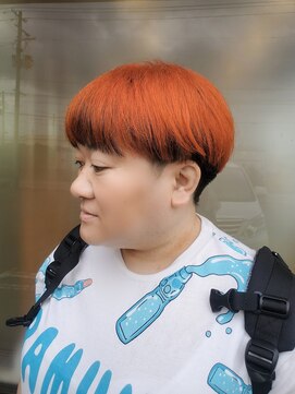 フィズ ヘア 三条店(fizz hair) ビタミンカラー×デザインマッシュ