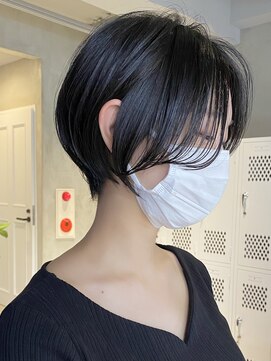 エリマ 調布(elima) ミルクティーベージュダブルカラーインナーカラー韓国20代前髪