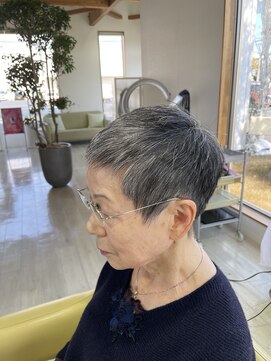 シュウ 安城店(Shu) 品のあるベリーショート