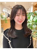 20代30代40代インナーカラー小顔ウルフレイヤーボブ大人可愛い