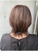 ナチュラルウルフカット