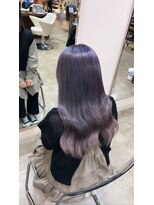 ダブル アンダーバー サロン(W_SALON) ラベンダーカラー