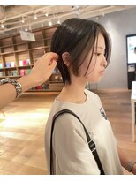 ヘアーエスクールシーユー 枚方T-SITE店(hair S.COEUR×Cu) ショートウルフ