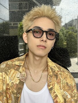 フィフス 原宿(fifth) スパイキーショートビジネスヘアツイストスパイラルパーマ短髪