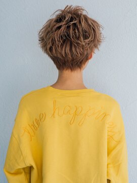 フォレスト 流山おおたかの森(Forest.) 骨格に合わせた似合わせカット×ハイトーンショート