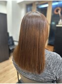 艶髪セミロングストレート♪