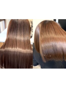 【seen.の”髪質改善”縮毛矯正】高品質な薬剤とトリートメントで髪にも優しい[札幌駅/髪質改善/縮毛矯正]