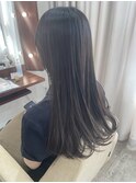 切りっぱなしロング