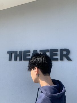 シアター 高崎(THEATER) 無造作マッシュパーマスタイル