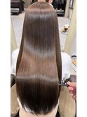 髪質改善ストレート