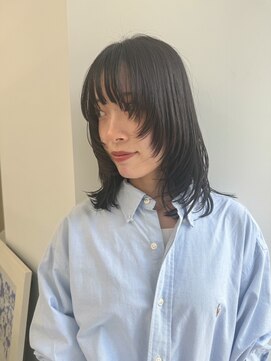 マスタード(MASTARD) 20代30代40代ショートボブウルフカット前髪レイヤーイメチェン