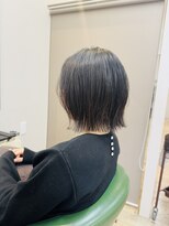 ルシードスタイルサワ(LUCIDO STYLE sawa)&nbsp;前髪なし透明感ミルクティーベージュ大人ボブ小顔カット