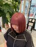 【福嶋華指名限定クーポン☆】ブリーチカラー＋プレミアムケアTR￥16500