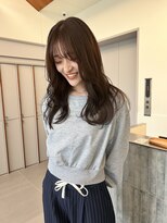 ホワイトグレージュ/デジタルパーマ/チェリーブラウン/矢場町