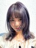 【学割U24 平日限定】カット+カラー+クイック髪質改善トリートメント　9900