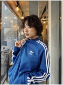 レイヤーボブ/ショートボブ/ニュアンスパーマ/顔周り/20代30代