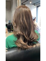 ヘア フラッグ 西葛西店(hair flag)&nbsp;【ハイライトで立体感たっぷり大人かわいいウェーブ】