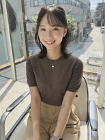 オブヘアージユウガオカ(Of HAIR Jiyugaoka) ハーフアップ