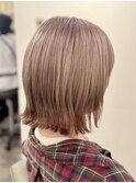 顔まわりレイヤーボブ♪