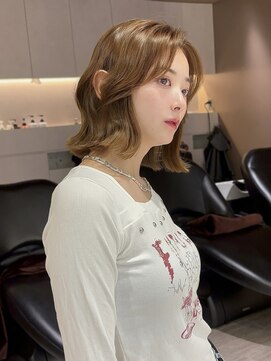 ロンドガーネット 池袋(Lond garnet) 暗めカラー/韓国レイヤー/マロンベージュ/くすみベージュ/池袋