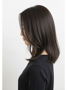 アントワープトーキョー(antwerp TOKYO) 大人艶髪代酸性ストレート髪質改善縮毛矯正丸みベージュ