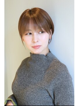 ヘア ルミナス バイ フォルテ(HAIR LUMINAS by FORTE) 縮毛矯正/クラゲヘアー/オリーブグレー/小顔/ココアベージュ