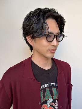 大人の色気パーマ