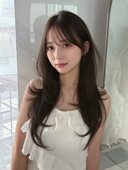 キティー(kiti)の写真/【栄駅３分】ラグジュアリーな空間と高い技術力が魅力♪流行りの韓国風トレンドスタイルなら《kiti》＊ 