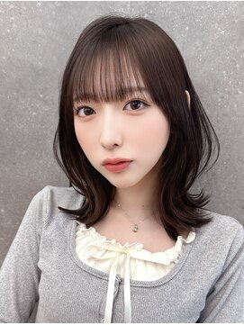 【kumu】ミディアムレイヤー/顔周りカット/栄/名古屋