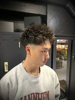 アウル 心斎橋(owl)&nbsp;スパイキーショート×ジェットモヒカン×短髪×メンズ×フェード