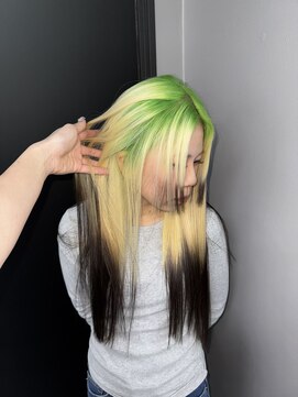 ギミックパシャ(GIMMICK pasha) ポイント根元カラーで個性的に