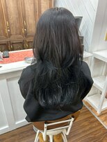 ユイマァル 倉敷(YUIMARL) ハイレイヤーウルフ20代30代40代フェアリーレイヤーくびれヘア
