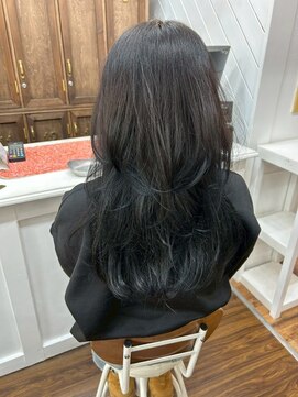 ユイマァル 倉敷店(YUIMARL) ハイレイヤーウルフ20代30代40代フェアリーレイヤーくびれヘア