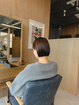 ニコルセンイ(nicoru seni) ボブヘア[一宮/ショートヘア/髪質改善]