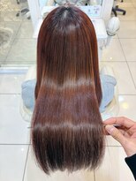 アッシュ 西荻窪店(Ash)&nbsp;思わず触れたくなる艶感＊ピンクブラウン×酸熱トリートメント