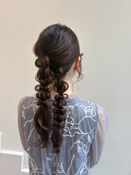 フォルテステラ(FORTE STELLA) お呼ばれヘアポニー編みおろし