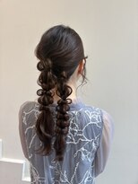 フォルテステラ(FORTE STELLA) お呼ばれヘアポニー編みおろし
