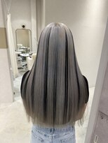 アースコアフュールボーテ 笛吹店(EARTH coiffure beaute)&nbsp;シルバー×ローライトエクステ