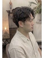 ヘアー ステア(hair stare) メンズ ウェーブ サーフ カール パーマ