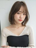 20代30代40代　レイヤーカット/前髪/ダークアッシュ